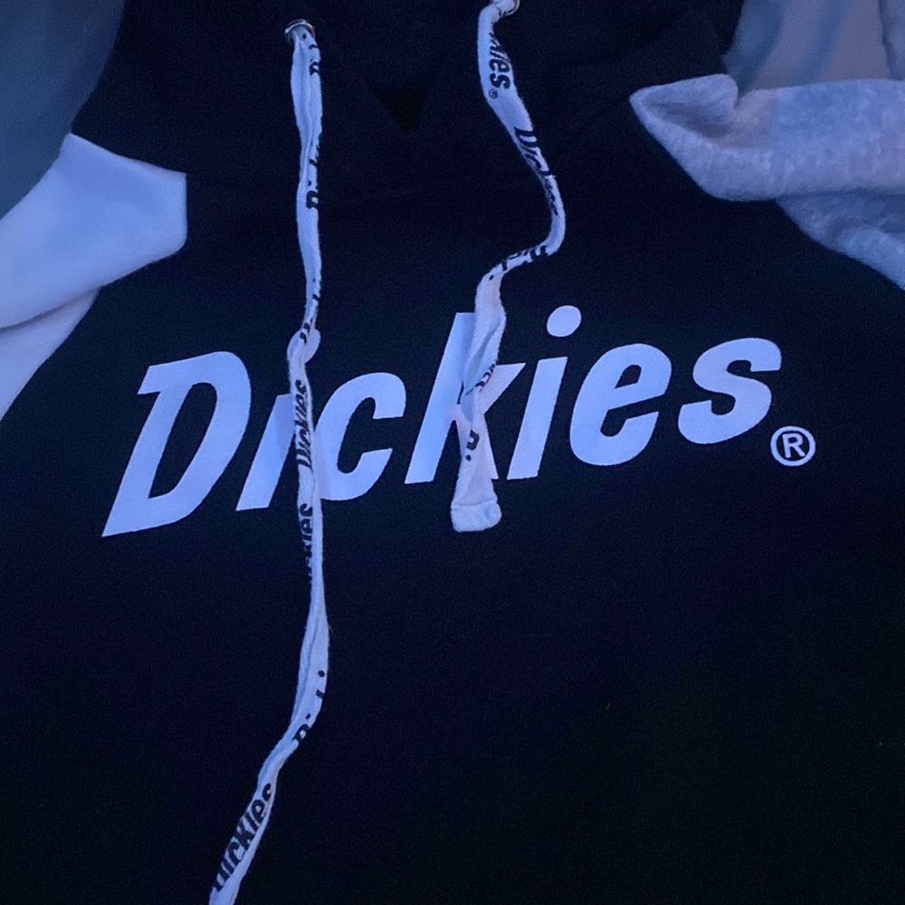 Dickies,small,gray,white,and black